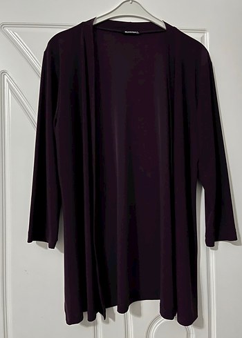 Mor Midi Boy Salaş Hırka - Görsel 3