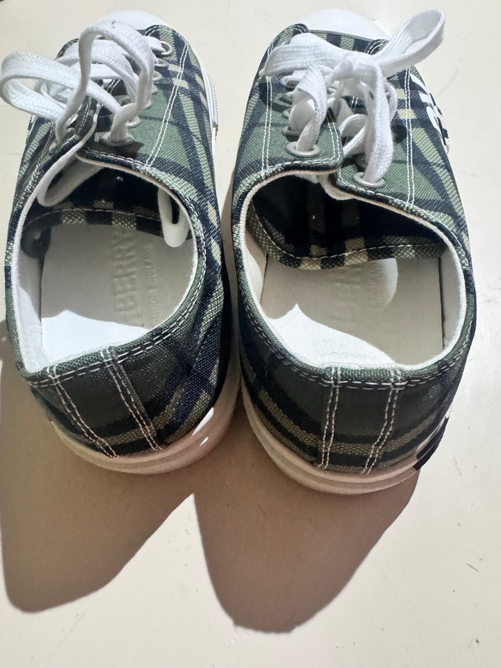 Ekose Desenli Kadın Spor Ayakkabı - Görsel 3