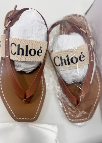 Chloé Bej Deri Dolgulu Topuklu Kadın Terlik - Görsel 4