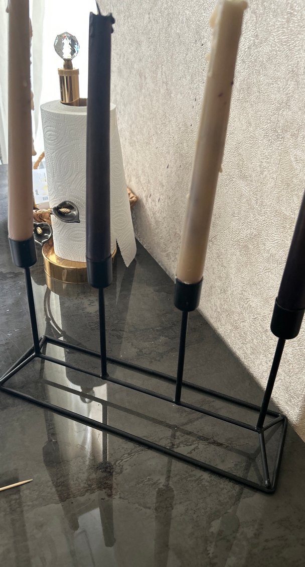 Metal Siyah Mumluk - Görsel 2