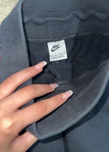 Nike Gri Rahat Kesim Kadın Eşofman Altı - Görsel 4