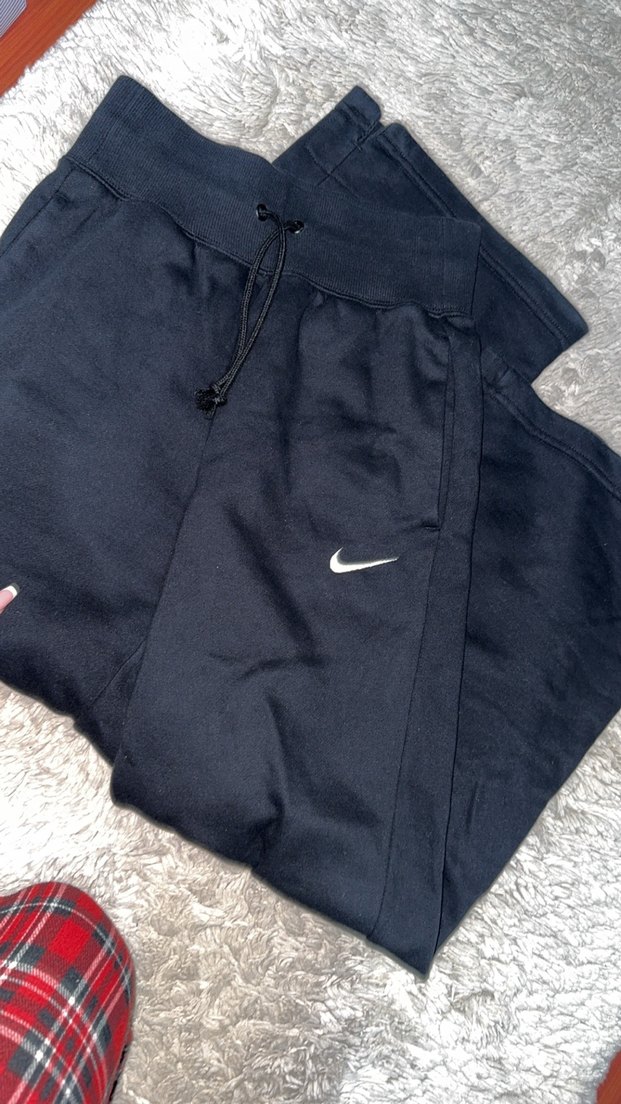 Nike Gri Rahat Kesim Kadın Eşofman Altı - Görsel 5