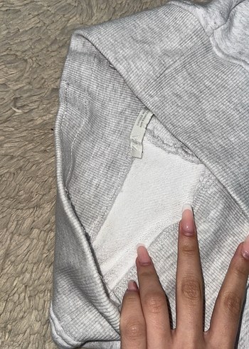 Gri Kadın Pamuklu Sweatpant - Görsel 3