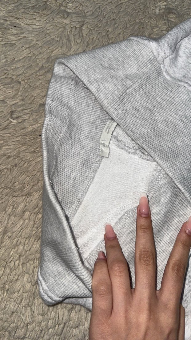 Gri Kadın Pamuklu Sweatpant - Görsel 3