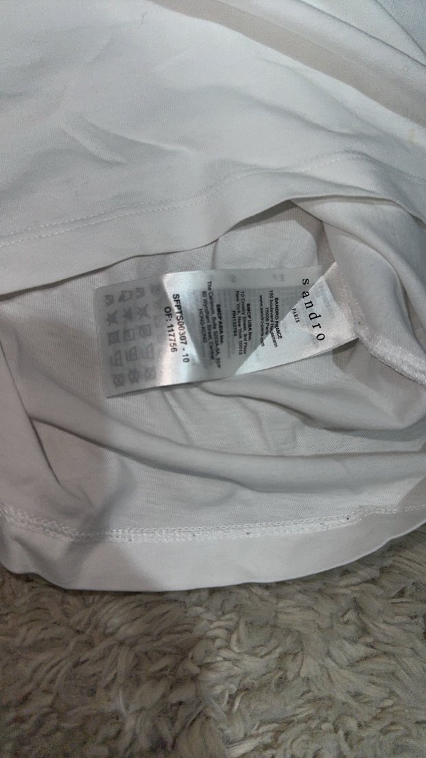 sandro orjinal tişört - Görsel 4