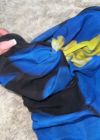 straplez elbise - Görsel 3