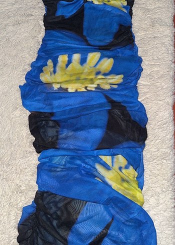 straplez elbise - Görsel 4