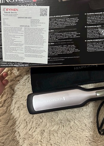 Remington Pro-Ceramic Extra Saç Düzleştirici Gri - Görsel 4