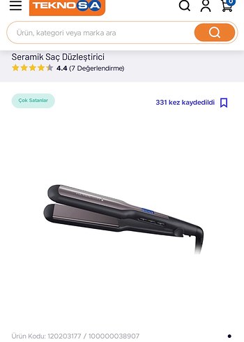 Remington Pro-Ceramic Extra Saç Düzleştirici Gri - Görsel 6