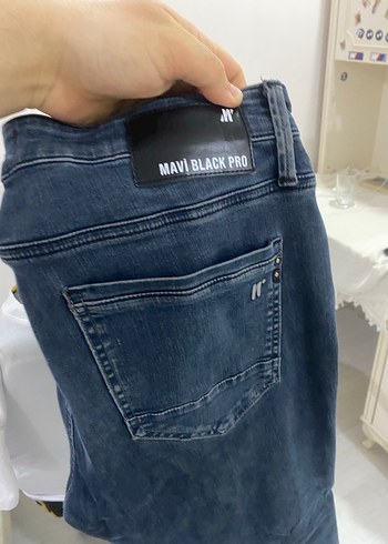 Dikişsiz Fermuarlı Mavi erkek Kot Pantolon mavi black pro - Görsel 3