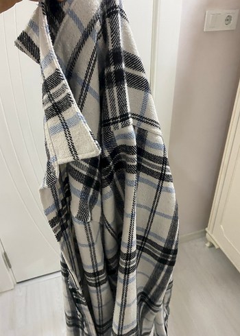 Gri Desenli DeFacto Düğmeli Erkek Gömlek - Görsel 3