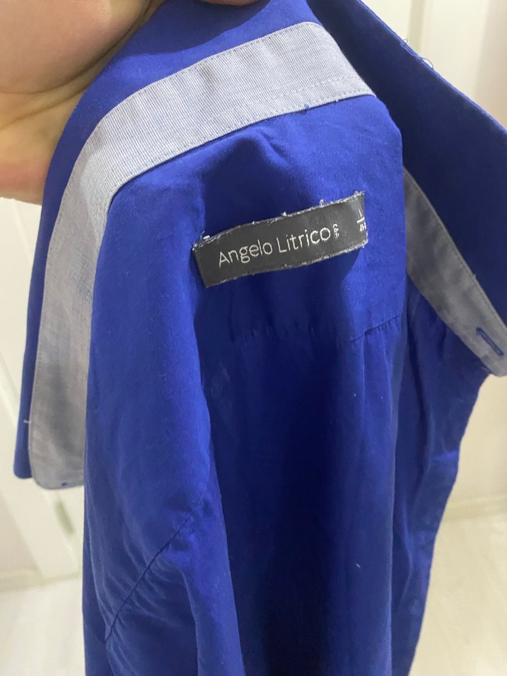 Orijinal isvicre mali gömlek L Angelo litrico - Görsel 3
