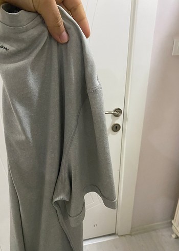 Champion Gri Uzun Kollu Erkek Tişört - Görsel 2