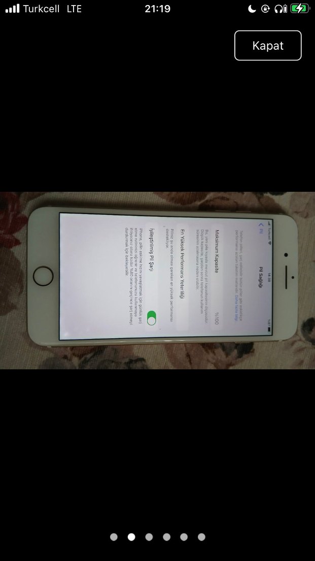 Sahibinden tertemiz iphone 7 plus 32gb TR cihazı - Görsel 2