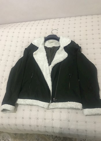 Düğmeli Siyah Kadın Polar Ceket - Görsel 4