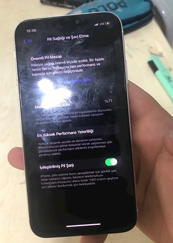 Sahibinden tertemiz iphone 11 64gb yurtiçi pil71 - Görsel 5