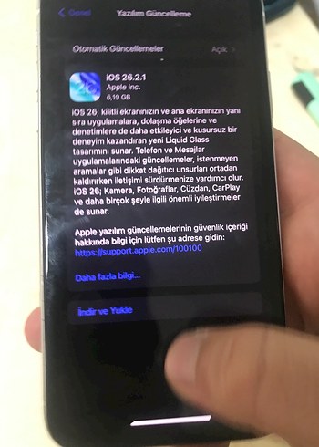 Sahibinden tertemiz iphone 11 64gb yurtiçi pil71 - Görsel 2