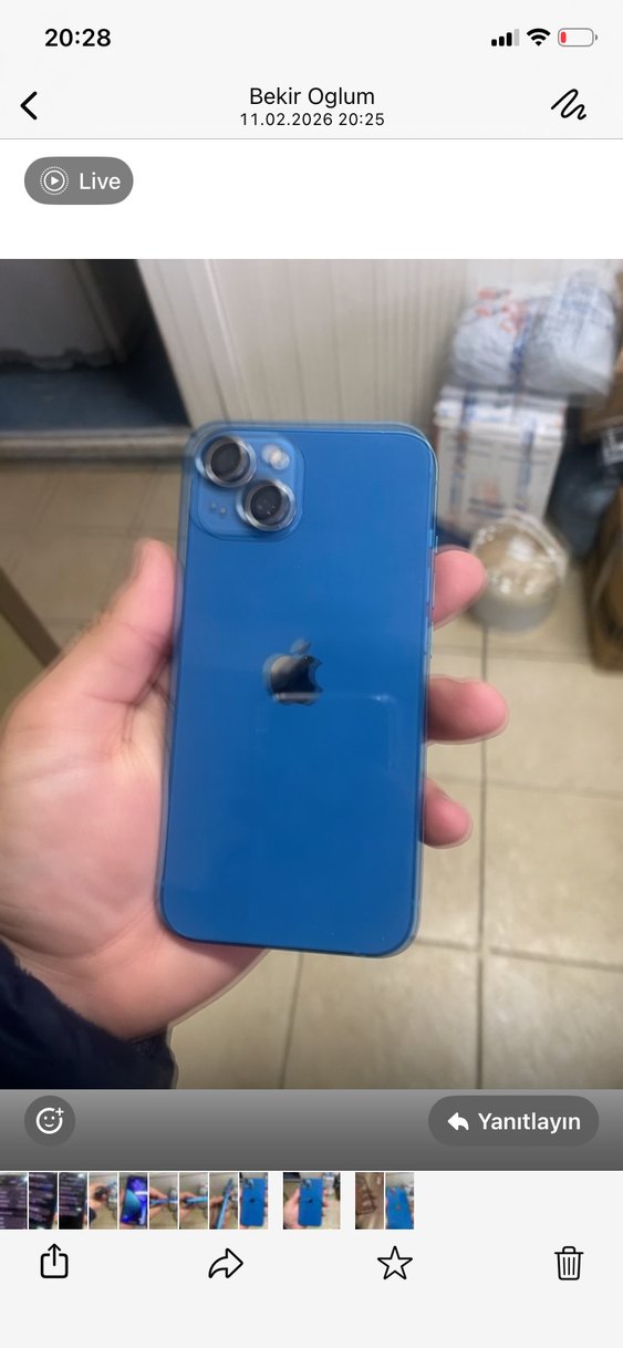 Sahibinden temiz iPhone 13 128gb pl100 yurtdışı - Görsel 2