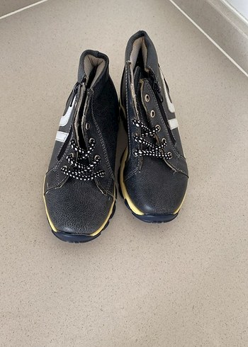 Gri Erkek Çocuk Street Wear Bot - Görsel 2