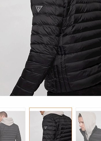 Guess erkek mont - Görsel 6