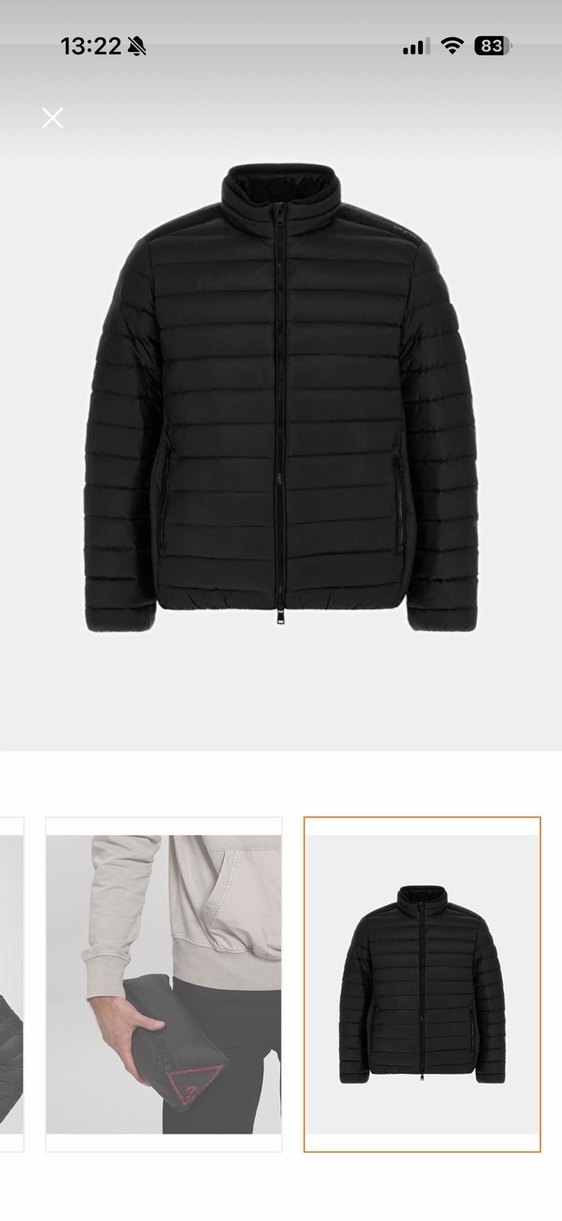 Guess erkek mont - Görsel 5