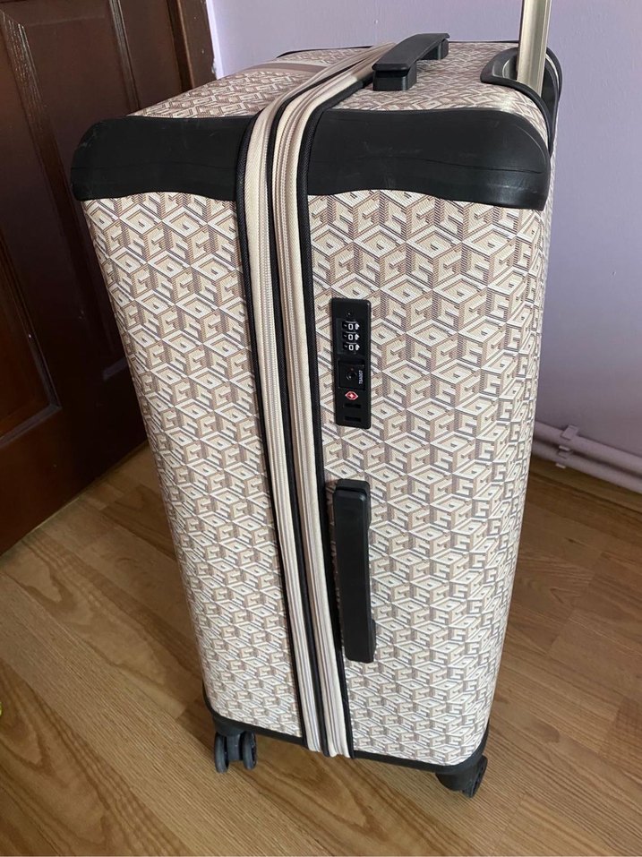 Guess büyük boy valiz bavul - Görsel 4