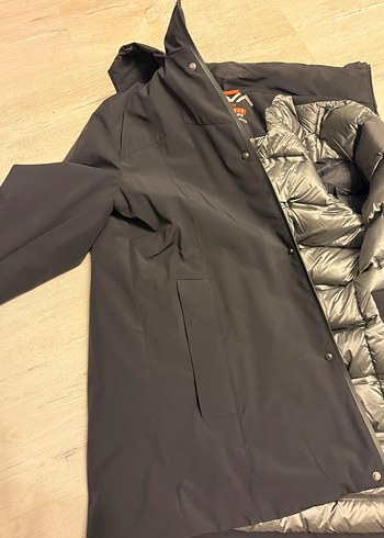 Erkek Siyah Midi Streetwear Mont - Görsel 5