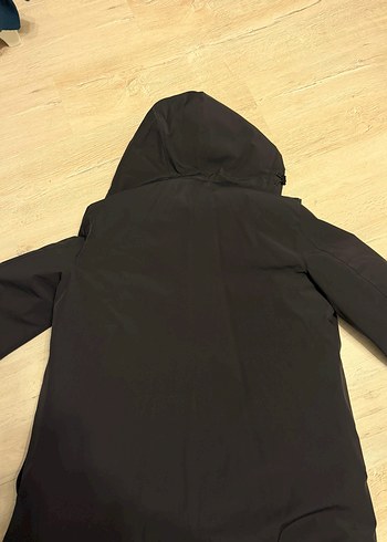 Erkek Siyah Midi Streetwear Mont - Görsel 2