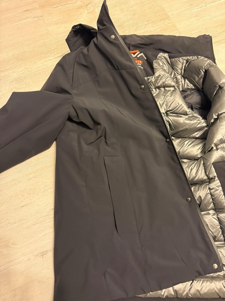 Erkek Siyah Midi Streetwear Mont - Görsel 5