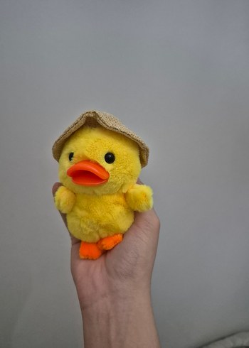 Hasır Şapkalı Sarı Ördek Anahtarlık - Görsel 5