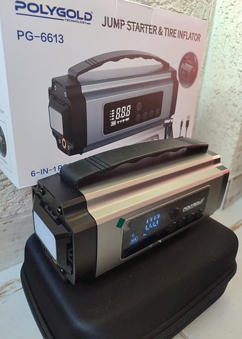 Polygold PG-6613 Araç Akü Takviye ve Lastik Şişirme - Görsel 3