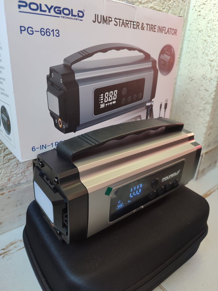 Polygold PG-6613 Araç Akü Takviye ve Lastik Şişirme - Görsel 3