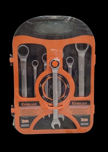 Kinglux 7 Parça Anahtar Takımı Turuncu - Görsel 2