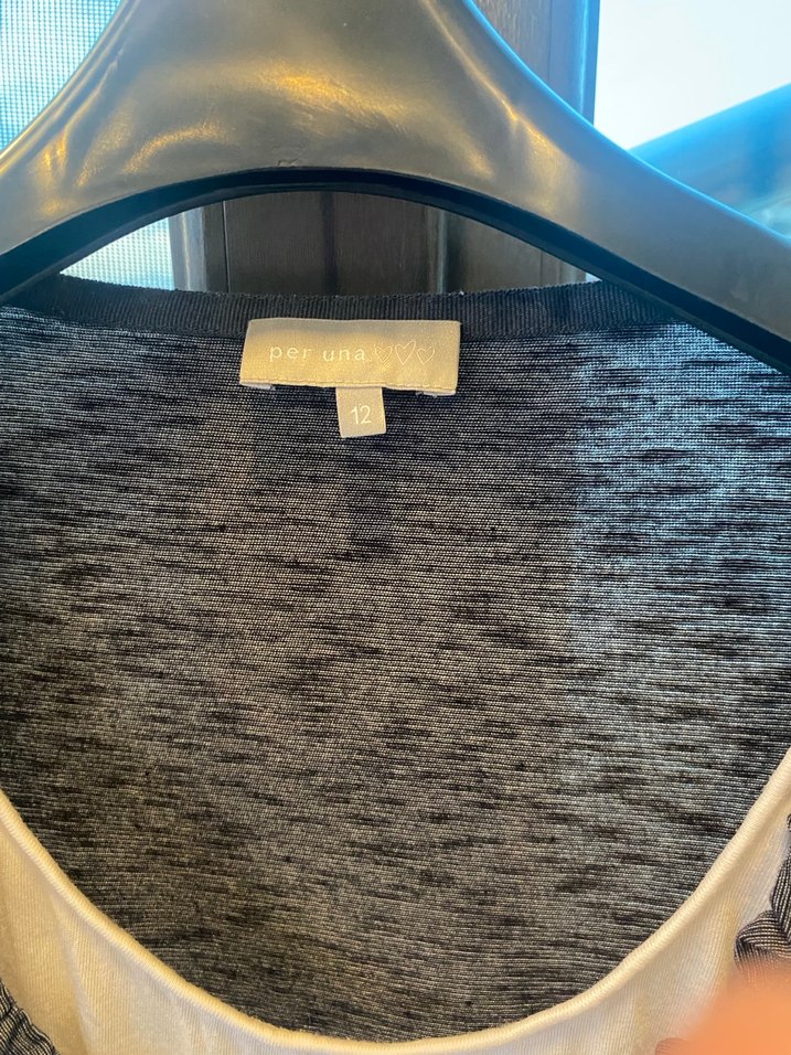 Marks Spencer Per Una Gri V Yaka Düğmeli Bluz - Görsel 4