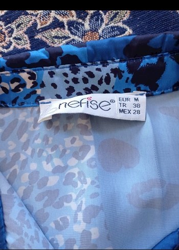 Gri Desenli Uzun Kollu Keten Gömlek - Görsel 4