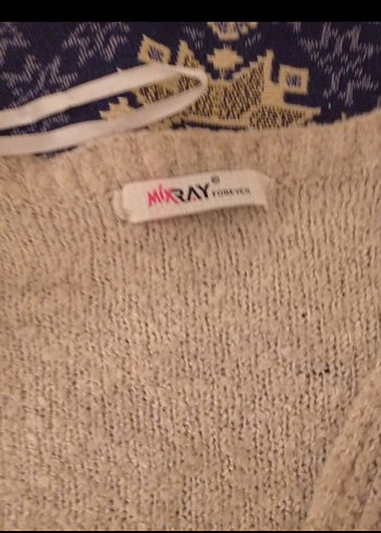 Bej Örgü Kadın Hırka - Görsel 3