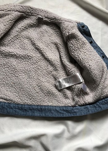 Erkek Çocuk Gri Denim Düğmeli Ceket - Görsel 5