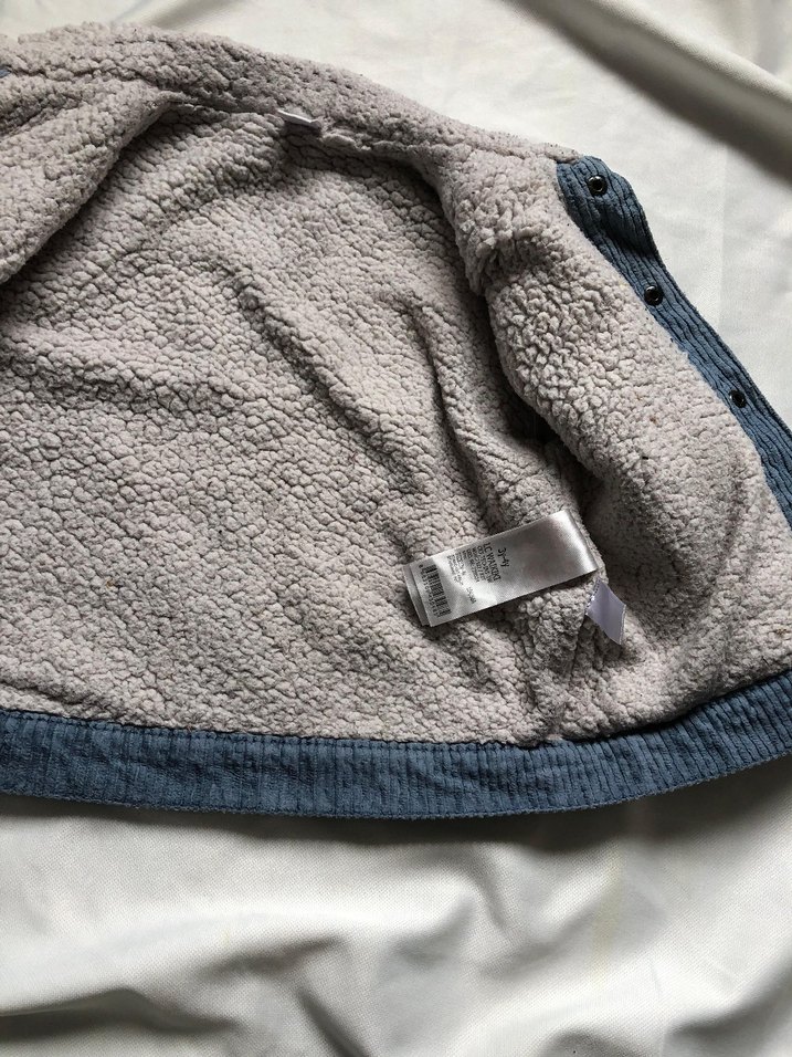 Erkek Çocuk Gri Denim Düğmeli Ceket - Görsel 5