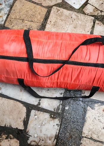 Koyu Turuncu  verendalı kam çadırı - Görsel 5