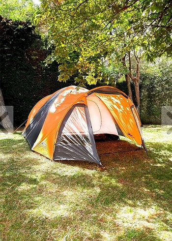 Koyu Turuncu  verendalı kam çadırı - Görsel 2