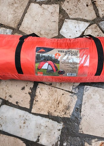 Koyu Turuncu  verendalı kam çadırı - Görsel 7