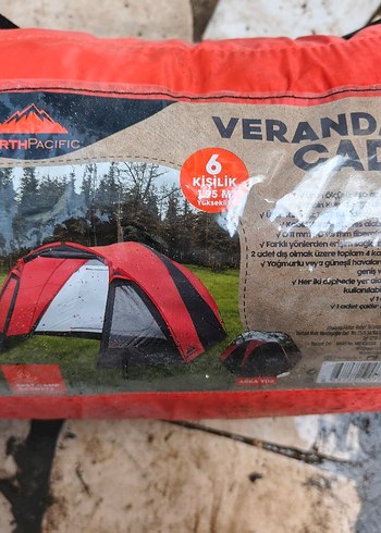 Koyu Turuncu  verendalı kam çadırı - Görsel 6