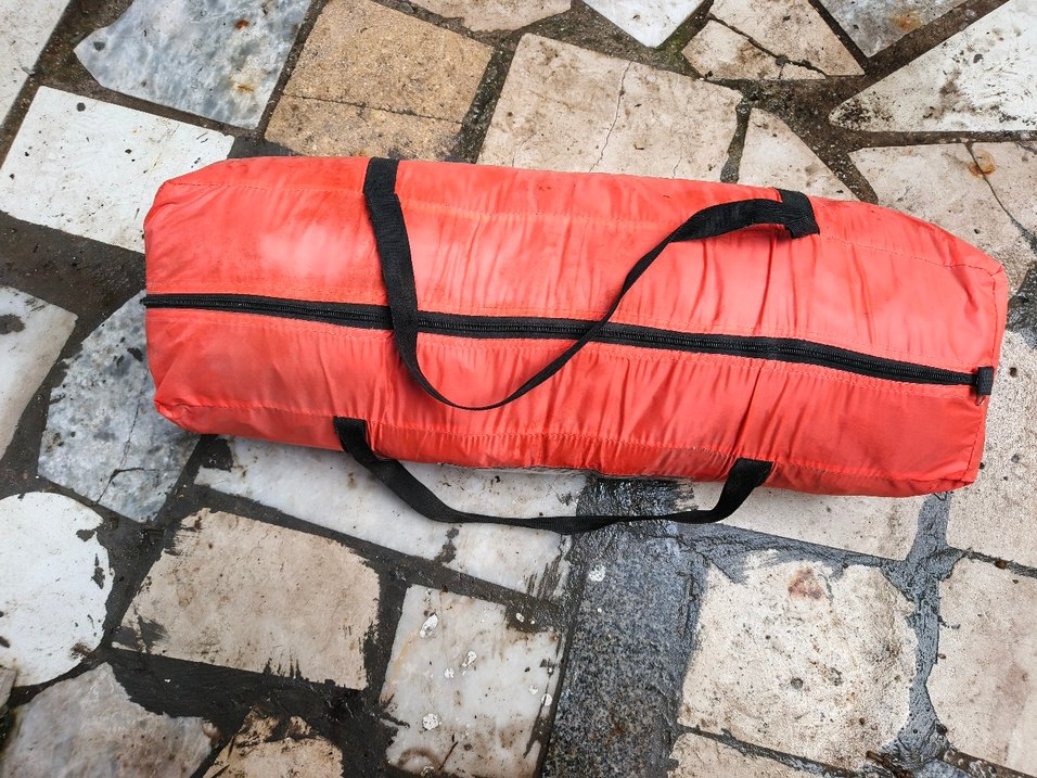 Koyu Turuncu  verendalı kam çadırı - Görsel 5