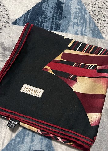 Kadın Çok Renkli Modern Desenli Şal - Görsel 6