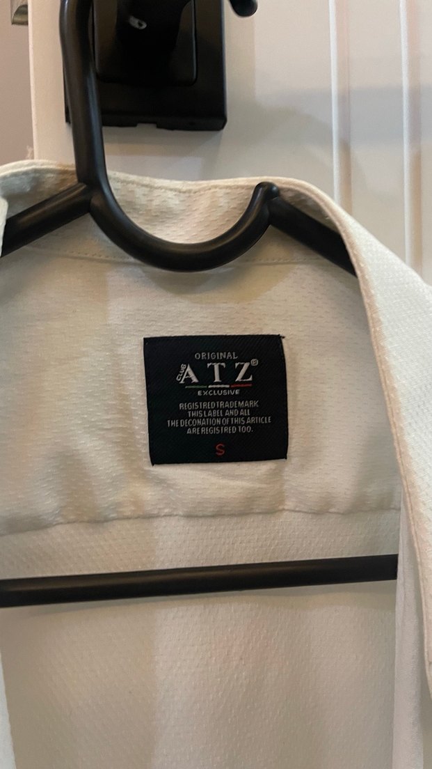 Beyaz Düğmeli Erkek Gömlek - Görsel 3