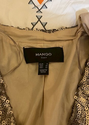 Bohem Uzun Kollu Desenli V Yaka Bluz - Görsel 4