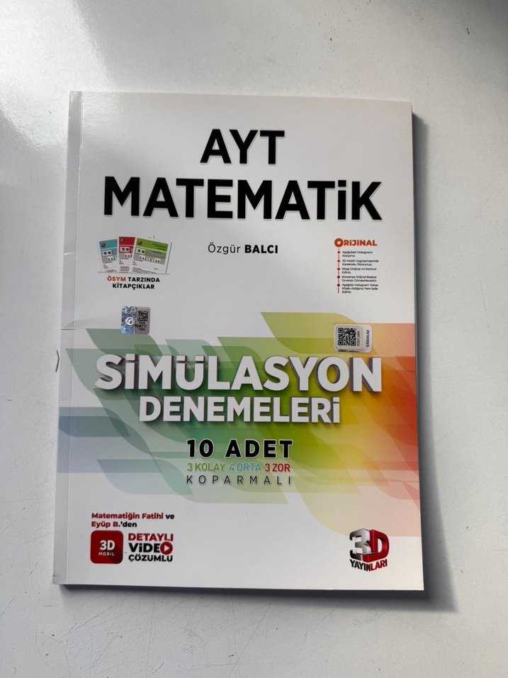 Matematik AYT ve TYT Denemeler - Görsel 2
