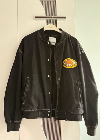 Bershka Kot Bomber Ceket - Görsel 2