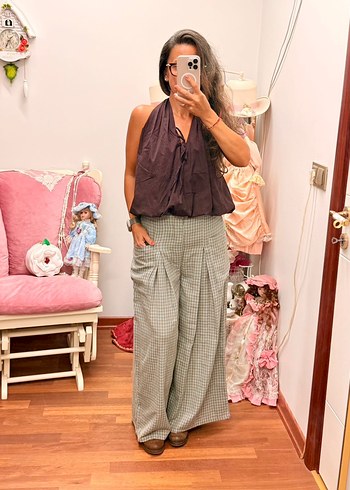 Diğer Free People Pileli Pantolon
