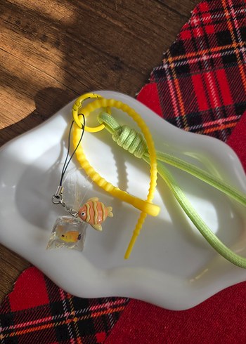 Balıklı çanta charmı - Görsel 2